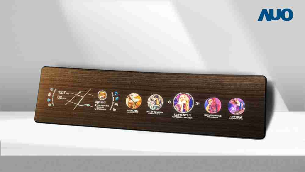 壹号平台研发全球最高穿透度达80%的AmLED木纹显示器，，，，可于使用时呈现高亮度、、、清晰可见的信息，，并在不使用时回归为单纯的饰板，，，节能兼具美观